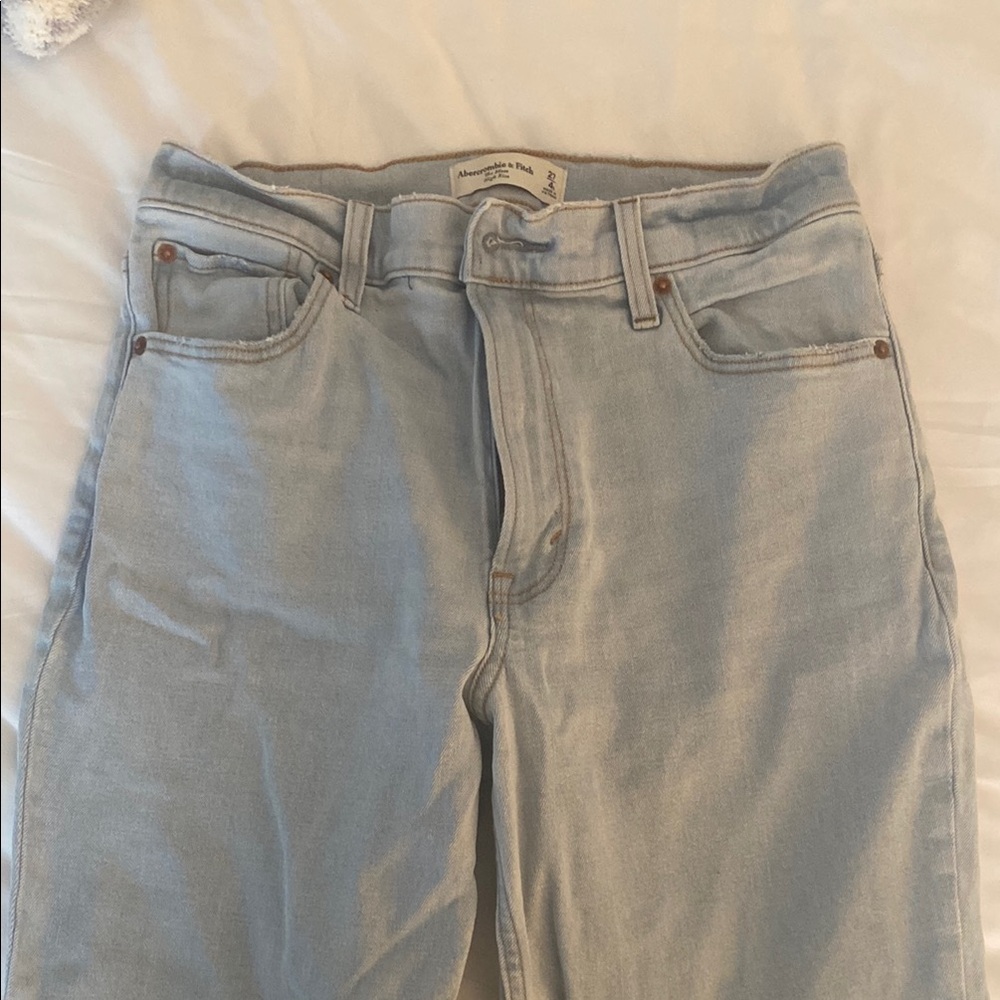 Abercrombie & Fitch Light Blue Women Jeans